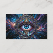 ミステリアスアイマンダラクレアボイヤント精神培地 名刺 (正面)