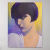 ミステリアスアールデコレディーポスター ポスター (正面)