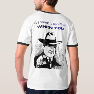 ミステリアスディテクティブ・ノワール グラフィックTシャツ Tシャツ