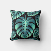 ミステリアス・モンステラ クッション (正面)