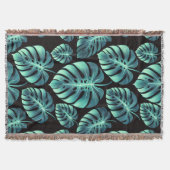 ミステリアス・モンステラ スローブランケット (正面)