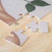 ミステリオス黒人女性ポートレート ジグソーパズル (側面)