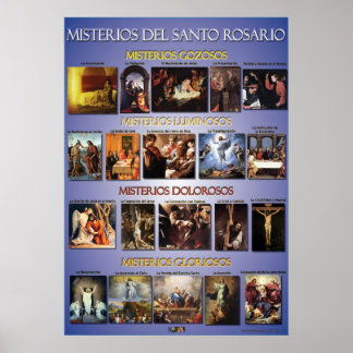 ミステリオデルサントロサリオ ポスター