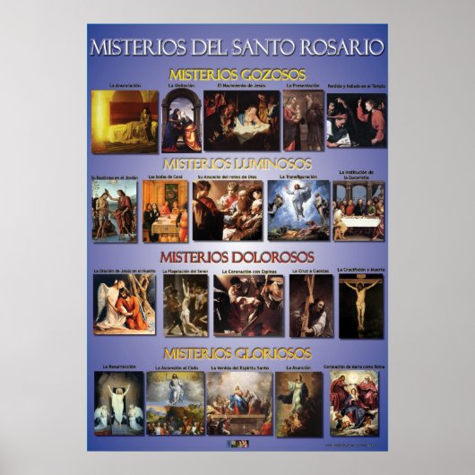 ミステリオデルサントロサリオ ポスター (正面)