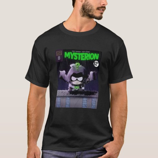 ミステリオン漫画クラシック Tシャツ (正面)