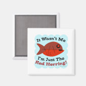 ミステリーおもしろいレッドヘリング マグネット (正面/裏面)