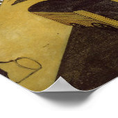 ミステリーと憂鬱byジョルジオ・デ・チリコ ポスター (角)