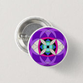 ミステリーの目 缶バッジ (正面&裏面)