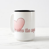 ミステリーを解く ツートーンマグカップ (正面左)