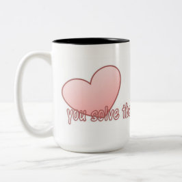 ミステリーを解く ツートーンマグカップ