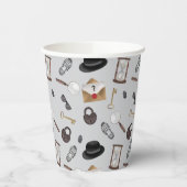 ミステリーキッズシークレットエージェントスパイ刑事テーマ 紙コップ (左)