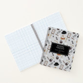 ミステリーキッズ シークレットエージェント スパイ デtective テーマ ノートブック (内部)