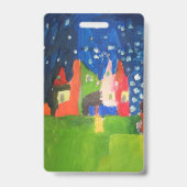 ミステリーキャッスル バッジ (裏面)