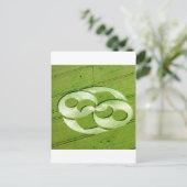 ミステリーサークルジュリアセットリディントン城1996 ポストカード (スタンド正面)