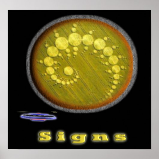 ミステリーサークル作成ポスター ポスター (正面)