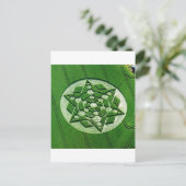 ミステリーサークル回転スターウィルトシャー ポストカード (スタンド正面)