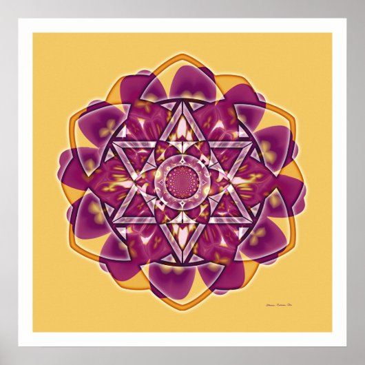 ミステリーサークル曼荼羅4 ポスター (正面)