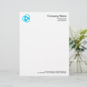 ミステリーサークル記号05 – スカイブルー レターヘッド (スタンド正面)