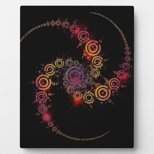 ミステリーサークル フォトプラーク (正面)