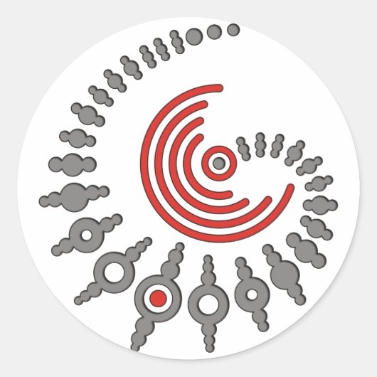 ミステリーサークル ラウンドシール (正面)