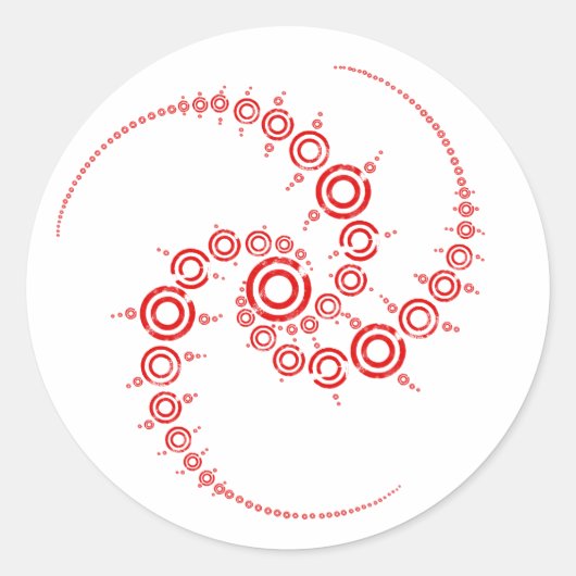 ミステリーサークル ラウンドシール (正面)