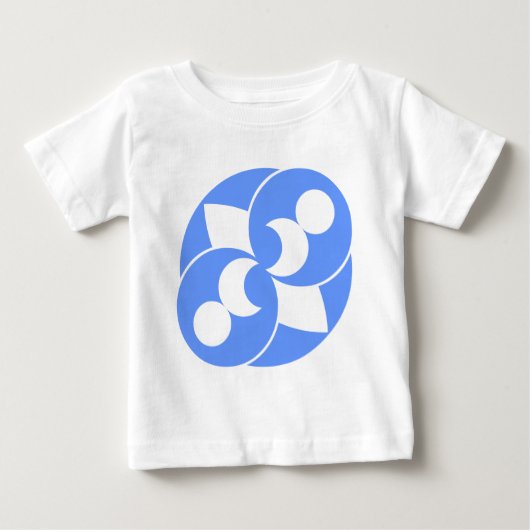 ミステリーサークル 03 ベビーTシャツ (正面)