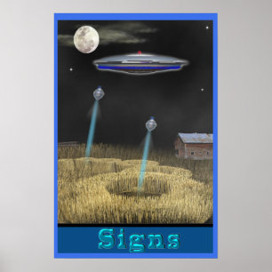 ミステリーサークルUFO ポスター