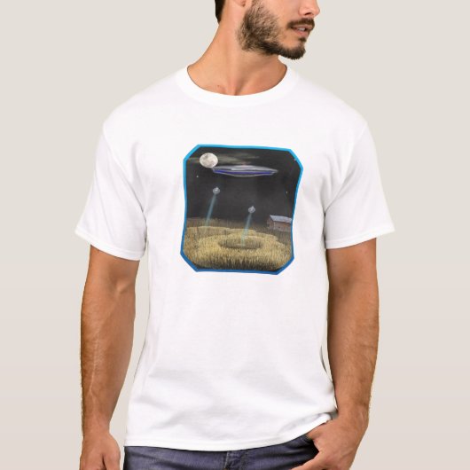 ミステリーサークルufo tシャツ (正面)