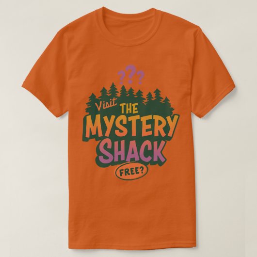 ミステリーシャック Tシャツ (デザイン正面)