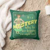 ミステリースナーキーレトロ読ズ主婦 クッション (ブランケット)