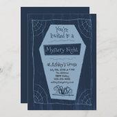 ミステリーナイト – 招待状 (正面/裏面)