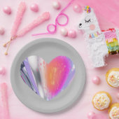 ミステリーハート ペーパープレート (パーティー)