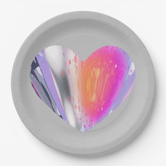 ミステリーハート ペーパープレート (正面)