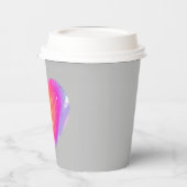 ミステリーハート 紙コップ (左)