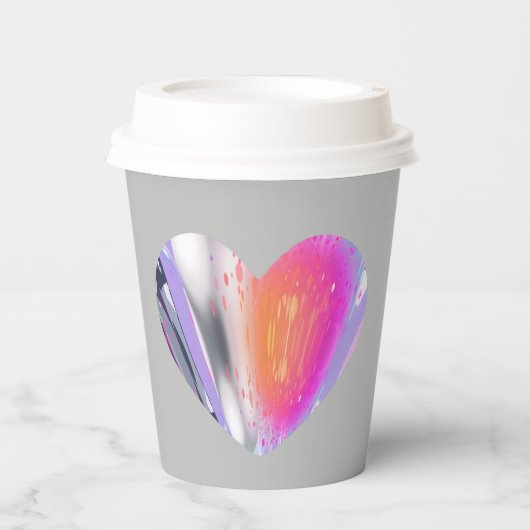 ミステリーハート 紙コップ (正面)