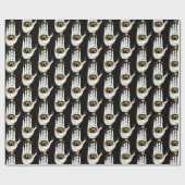 ミステリーパターンの錬金術の手 ラッピングペーパー (フラット)