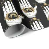 ミステリーパターンの錬金術の手 ラッピングペーパー (ロールコーナー)