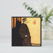 ミステリーパーティーの招待の~SUPERの探偵 招待状 (スタンド正面)