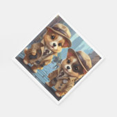 ミステリーパーティーカップ スタンダードランチョンナプキン (角)