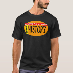 ミステリーヒストリオレンジオーバルを削除 Tシャツ