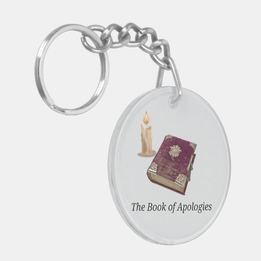 ミステリーブックラバーズアクリルキーチェーン キーホルダー (正面左)