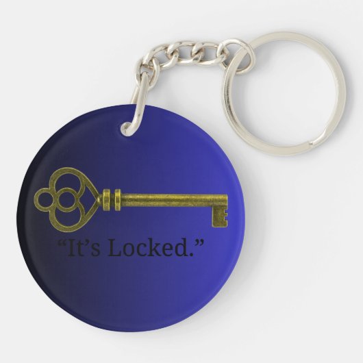 ミステリーブックラバーズアクリルキーチェーン キーホルダー (裏面)