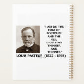 ミステリーベールのエッジが薄いパスツールを得る プランナー手帳 (裏面)