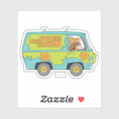 ミステリーマシンの右側 シール (シート)