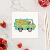 ミステリーマシンの右側 スタンダードカクテルナプキン (インサイチュ)