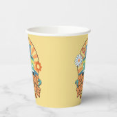 ミステリーマシンフローラグラフィック 紙コップ (左)