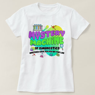 ミステリーマシン診断ラボ医学科学者 Tシャツ