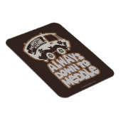 ミステリーマシン「常にメドルにダウン」 マグネット (右側)