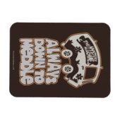 ミステリーマシン「常にメドルにダウン」 マグネット (横)