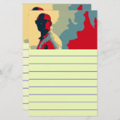 ミステリーマン文房具 便箋 (正面/裏面)